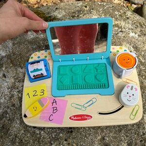 Melissa and Doug car sensor lap toy